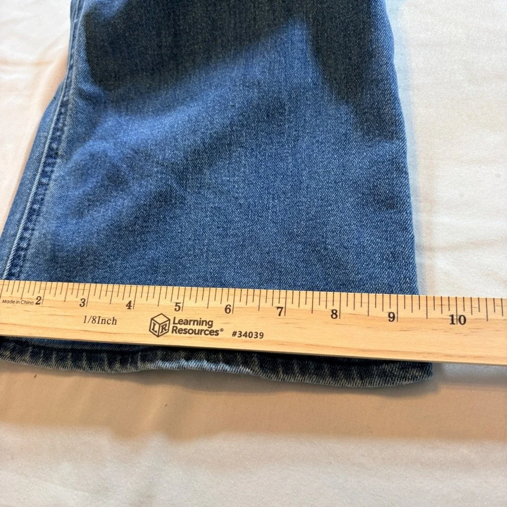 Old Navy Wow Flare Jeans Womens 4 Blue High Rise Stretch Denim Bell Bottoms - Picture 9 of 9